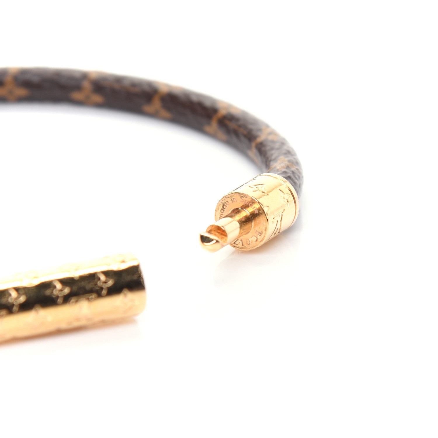 Louis Vuitton Monogram Ebene Keep It Bracelet 17 6 of 6