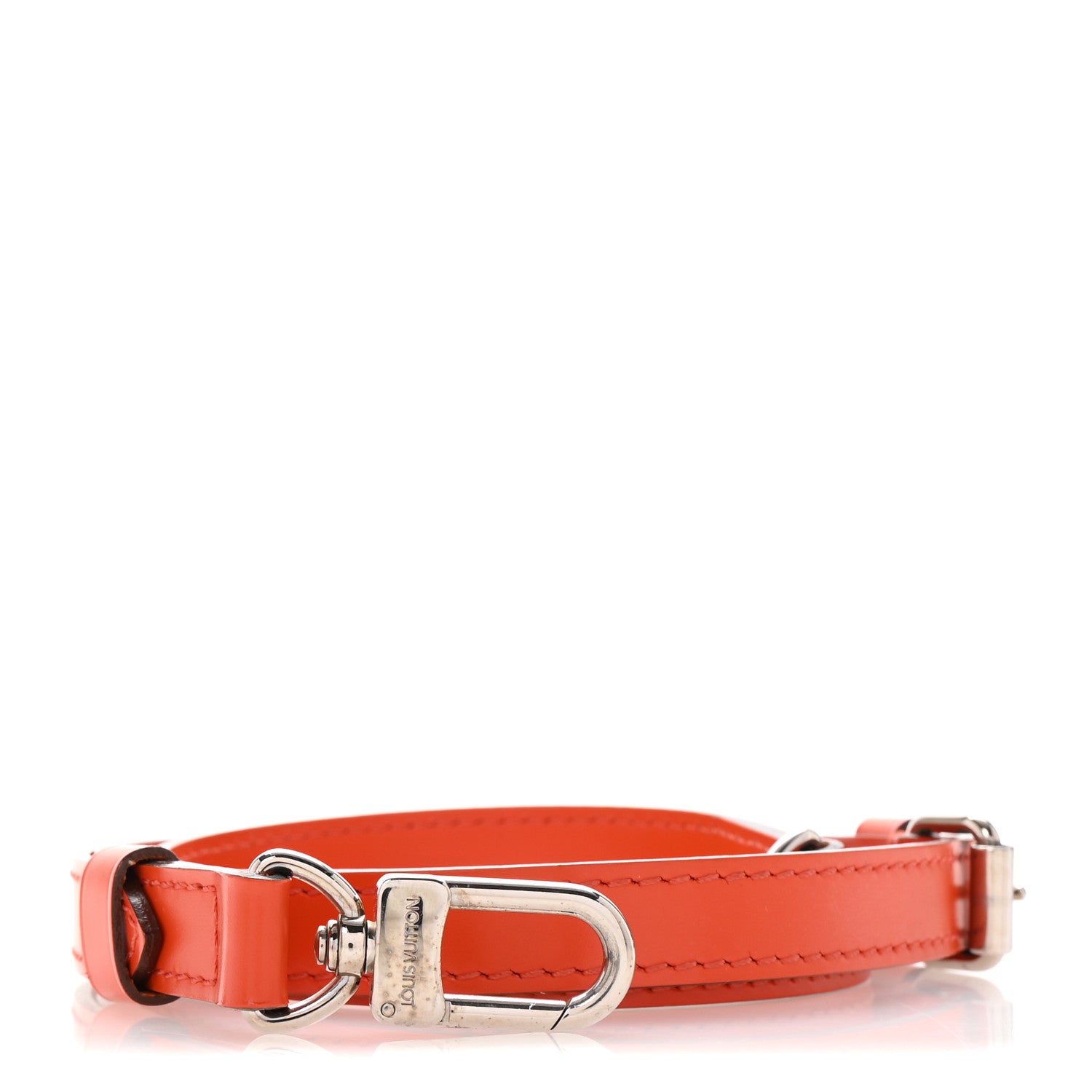 Louis Vuitton Calfskin Adjustable Keepall Bandouliere Shoulder Strap Piment 1 of 4
