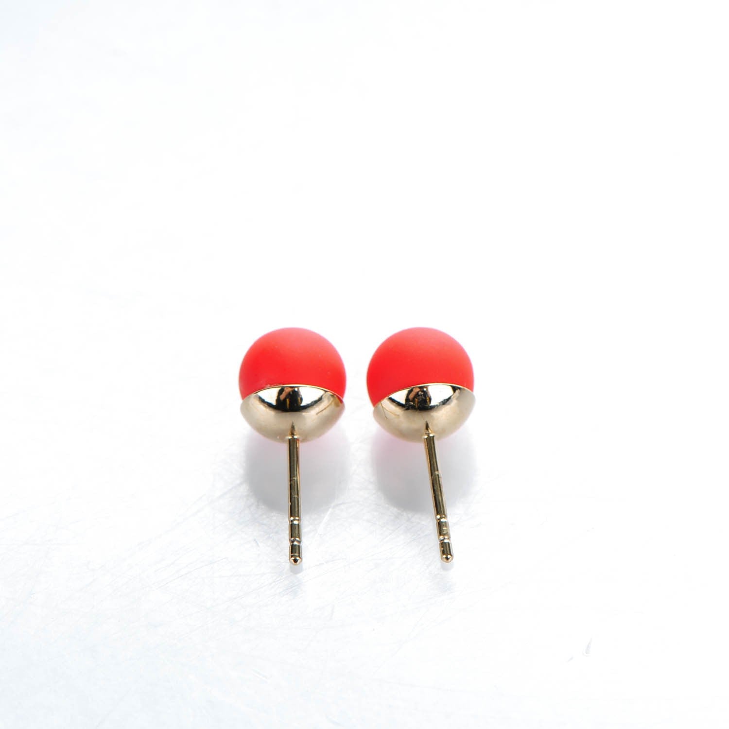 Christian Dior Crystal Mise En Dior Tribal Earrings Red 4 of 8