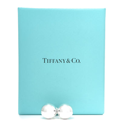 Tiffany Sterling Silver 14mm HardWear Ball Earrings 5 of 5