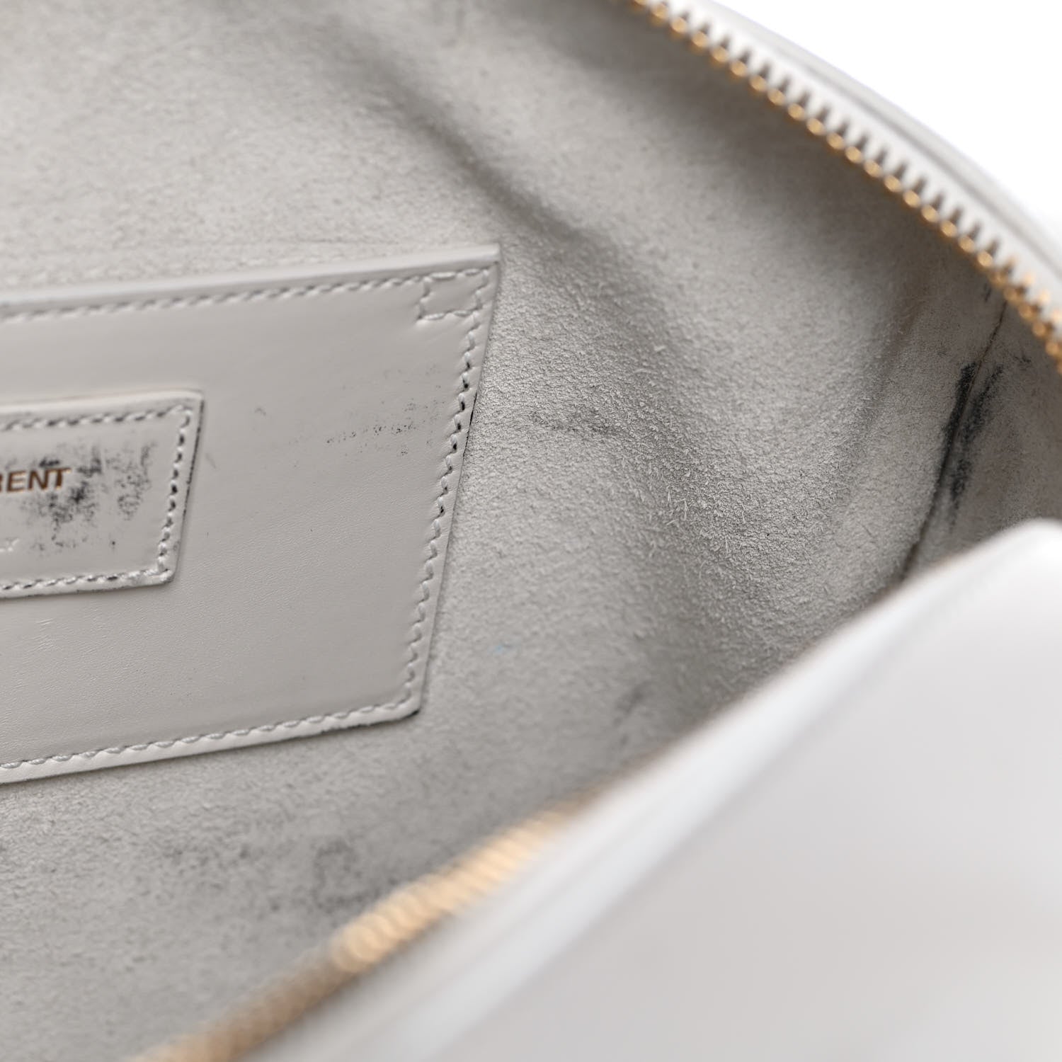Saint Laurent Calfskin Classic Baby Duffle Dove White 17 of 18