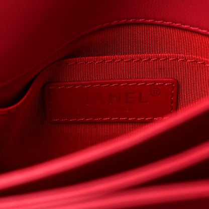 Chanel Calfskin Mini Tramezzo Flap Red 6 of 16