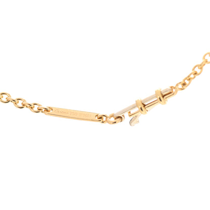 Cartier 18K Yellow Gold Diamond .68ct Solitaire 1895 Pendant Necklace 4 of 5