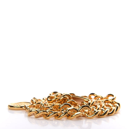 Chanel Metal Chain CC Medallion Belt Gold 2 of 5