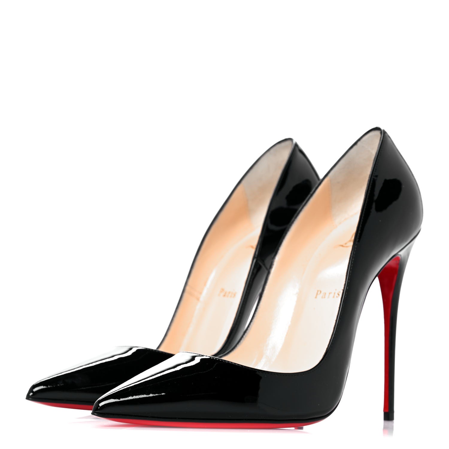 Christian Louboutin Patent So Kate 120 Pumps 39.5 Black 3 of 8