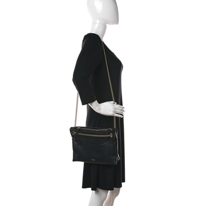 Lanvin Lambskin Quilted Small Sugar Shoulder Bag Black 2 of 26
