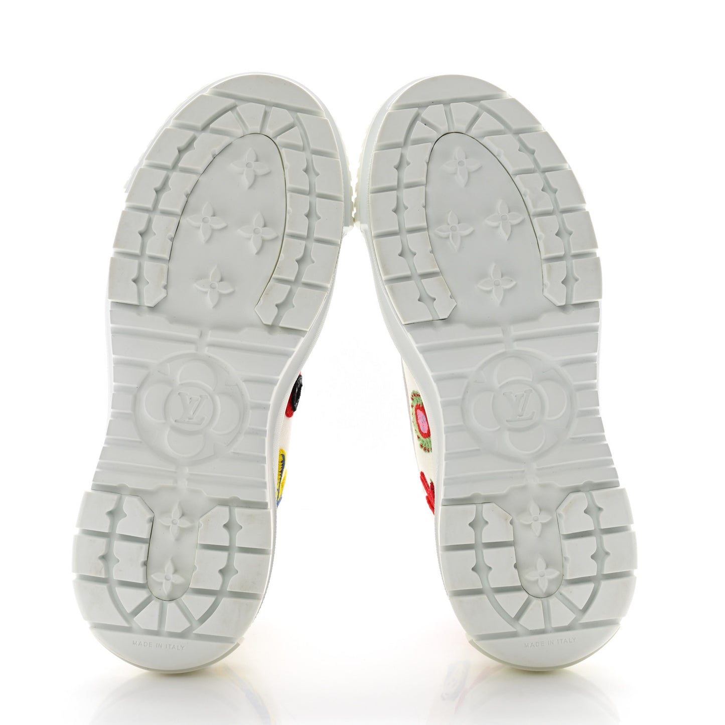 LV X YK Squad Sneaker Boot 36.5 White