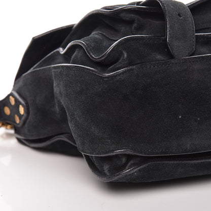 Proenza Schouler Suede Medium PS1 Satchel Navy 20 of 25