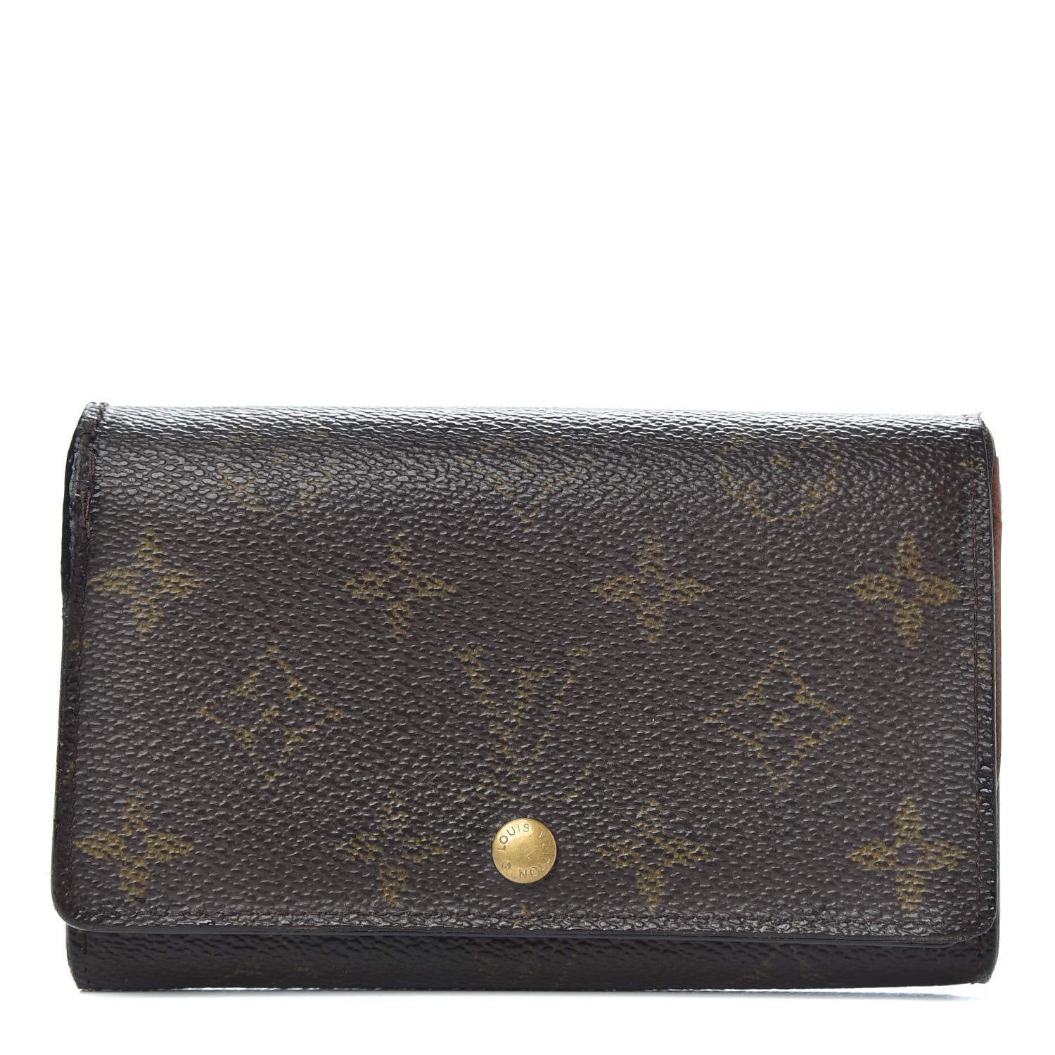 Louis Vuitton Monogram Porte-Monnaie Tresor Wallet 1 of 9