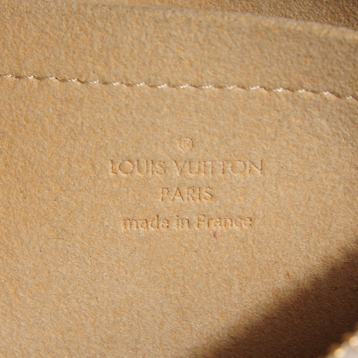 Louis Vuitton Damier Azur Trunks Labels Pochette Milla MM 6 of 7