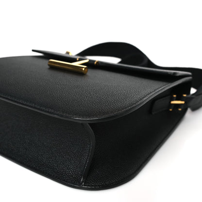 Tom Ford Calfskin Small T Clasp Tara Crossbody Bag Black 8 of 8