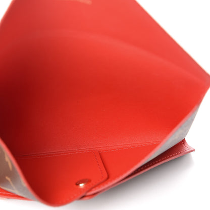 Louis Vuitton Monogram Medium Kirigami Pochette Insert Coquelicot 5 of 6
