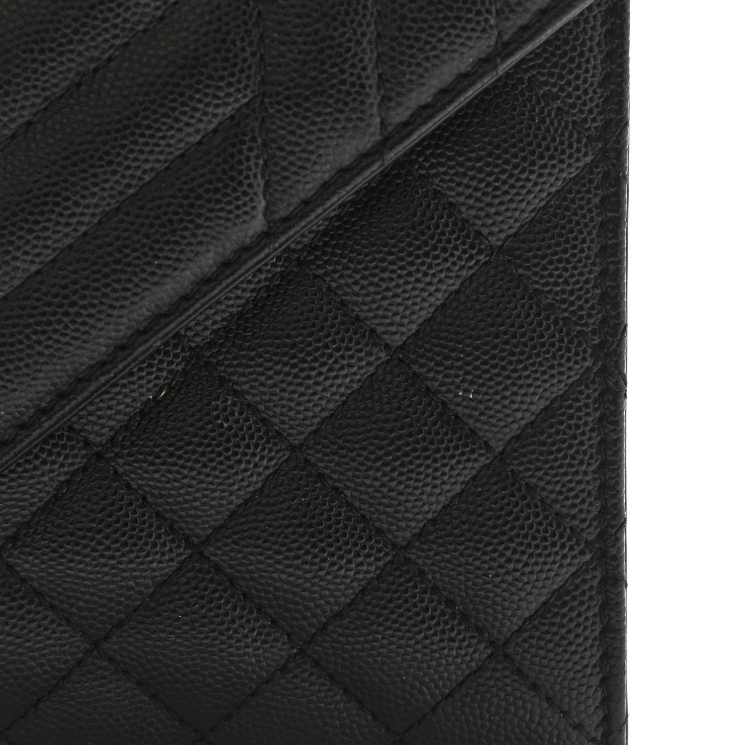 Saint Laurent Grain De Poudre Textured Mixed Matelasse Triquilt Medium Monogram Satchel Black 12 of 16
