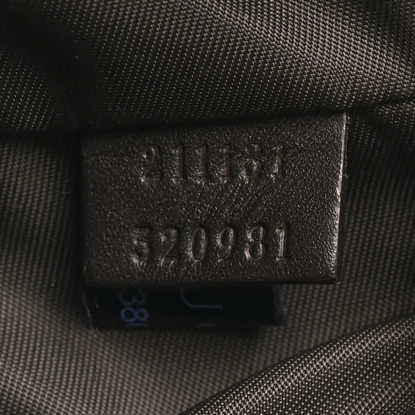 GG Plus Monogram Messenger Diaper Bag Dark Brown