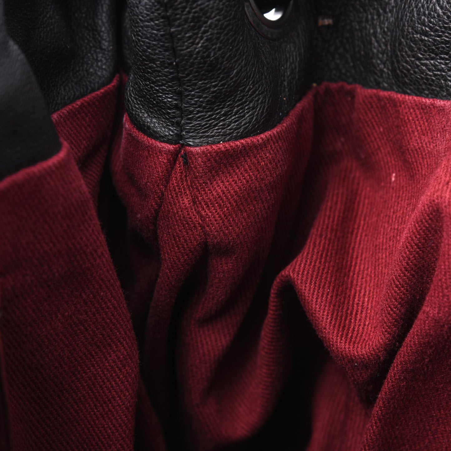 Calfskin Quilted Expandable Zip Shoulder Bag Black