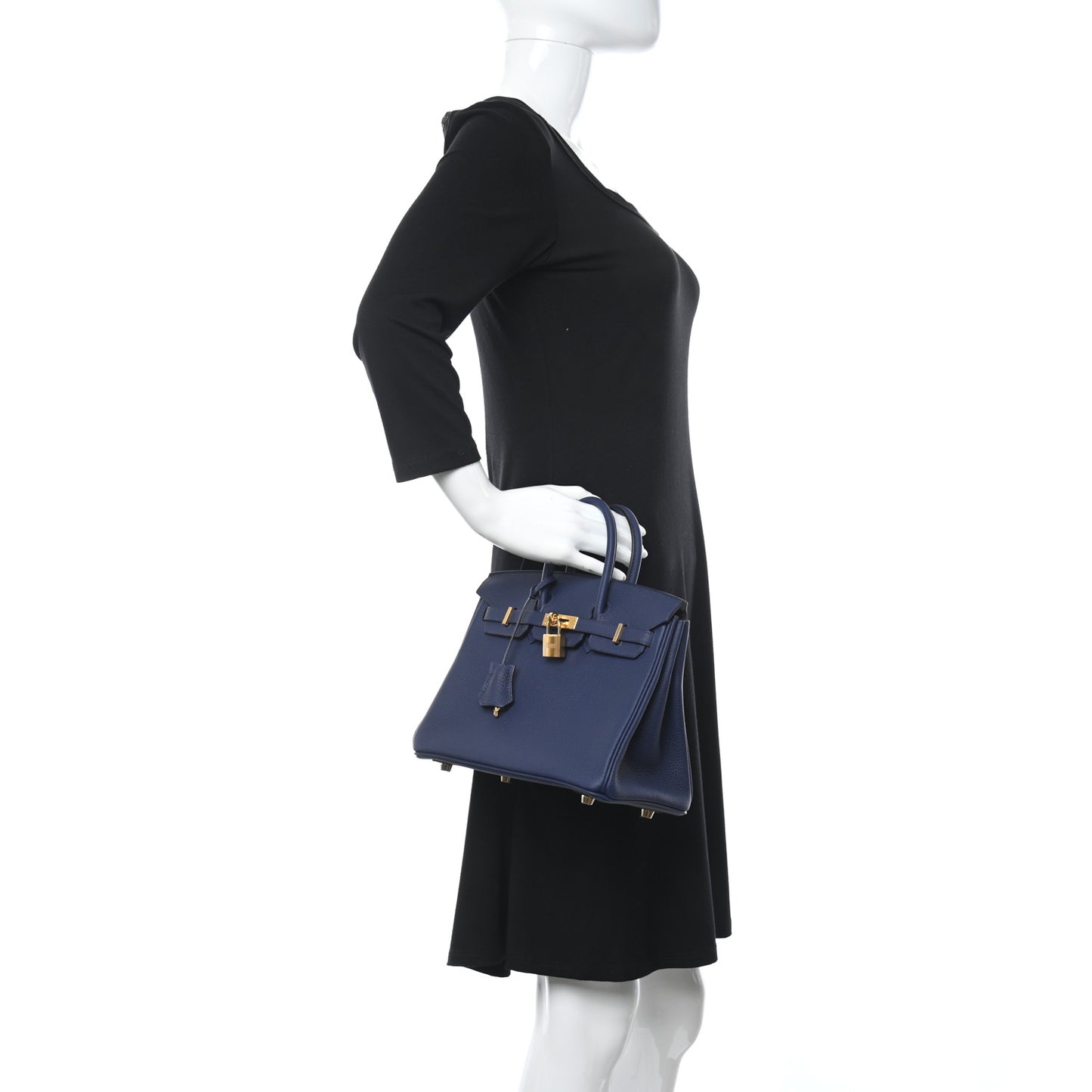 Togo Birkin 25 Bleu Saphir