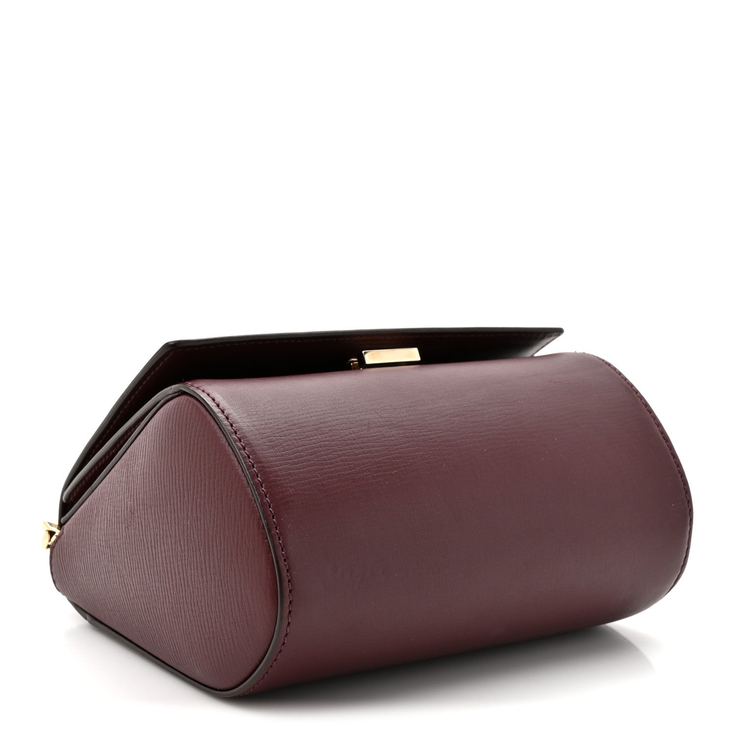 Givenchy Textured Calfskin Mini Pandora Box Chain Crossbody Bag Oxblood 4 of 10