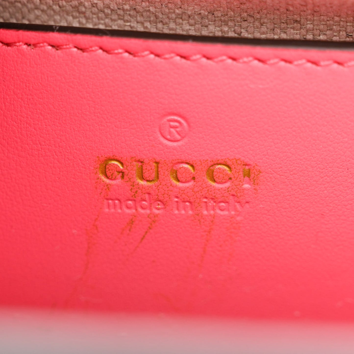 Calfskin GG Matelasse Small Slim Chain Shoulder Bag Rhodamine Pink Natural
