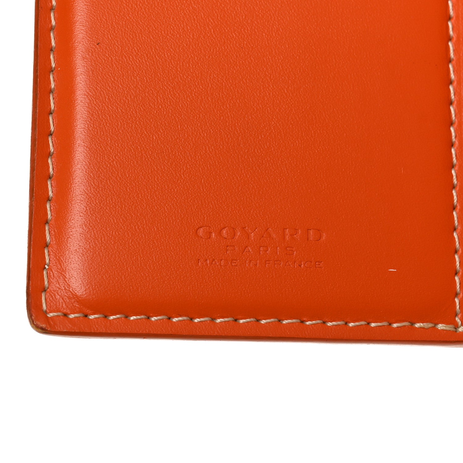 Goyard Goyardine Saint Pierre Card Holder Orange 6 of 7