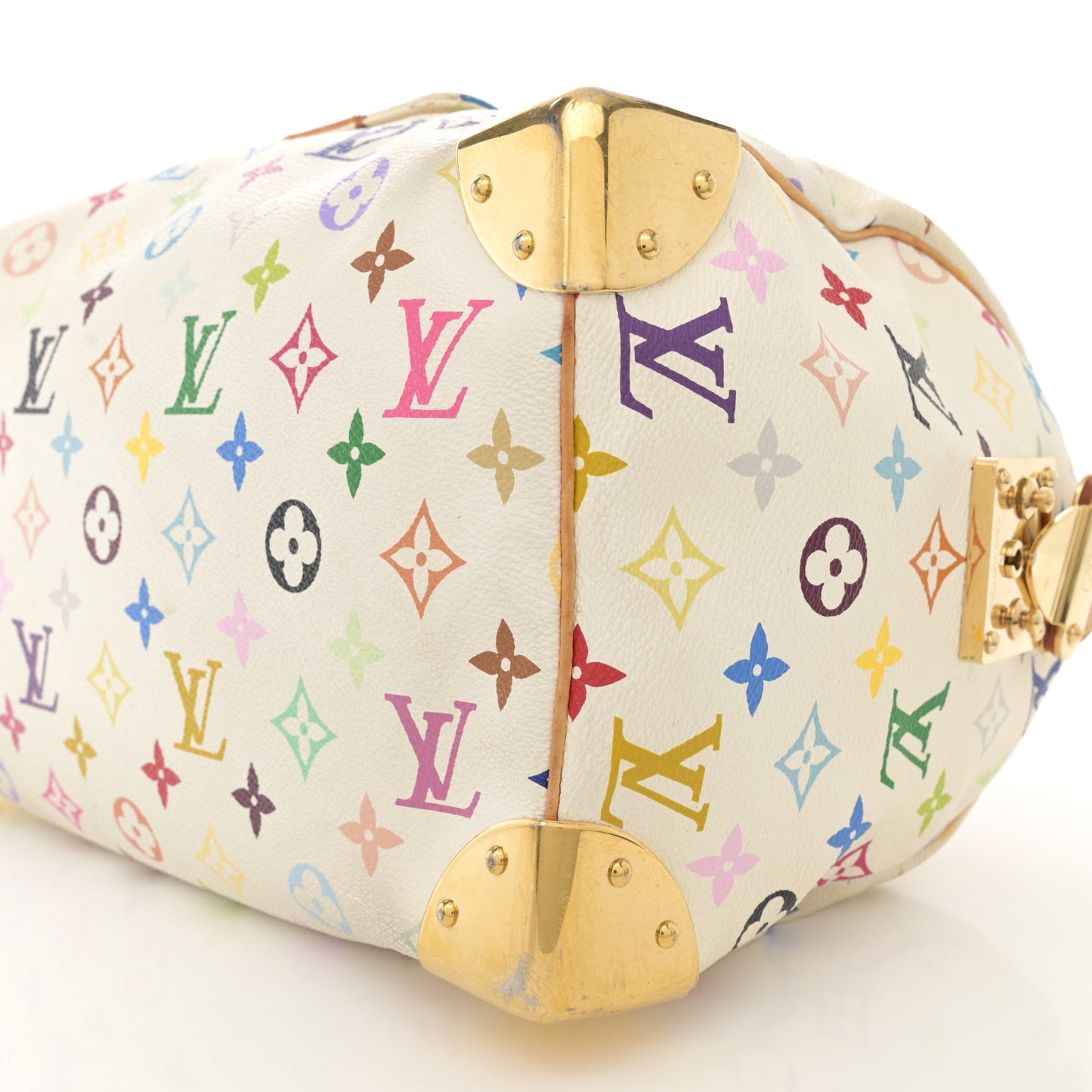 Monogram Multicolor Speedy 30 White