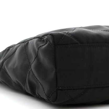 Prada Nylon Tessuto Quilted Shoulder Bag Black 13 of 15