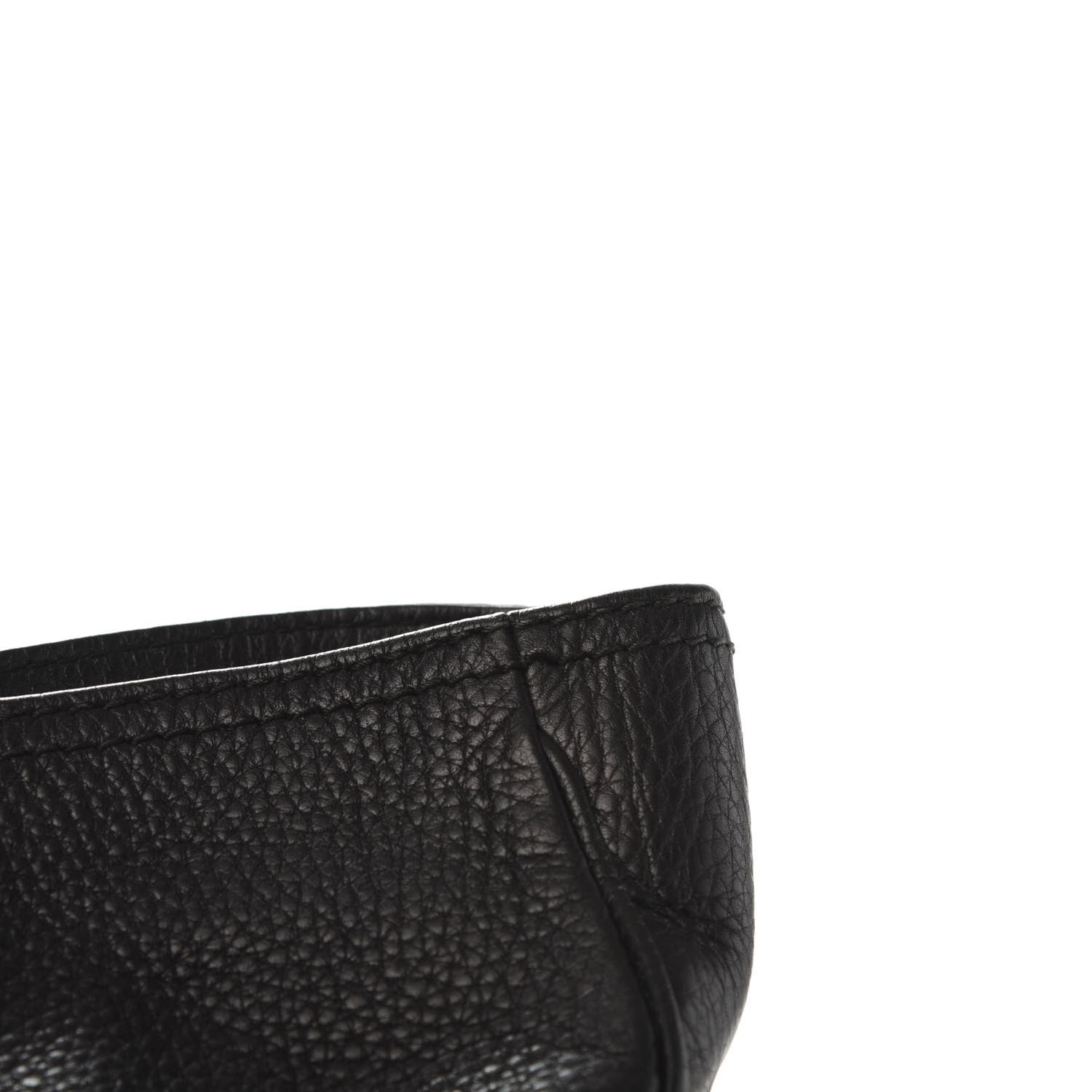 Gucci Pebbled Calfskin Medium Heritage Shoulder Bag Black 17 of 17
