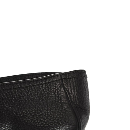 Gucci Pebbled Calfskin Medium Heritage Shoulder Bag Black 17 of 17