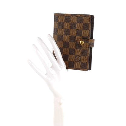 Louis Vuitton Damier Ebene Small Ring Agenda Cover 2 of 6