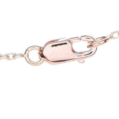 Van Cleef & Arpels 18K Rose Gold Sweet Alhambra Pendant Necklace 5 of 9