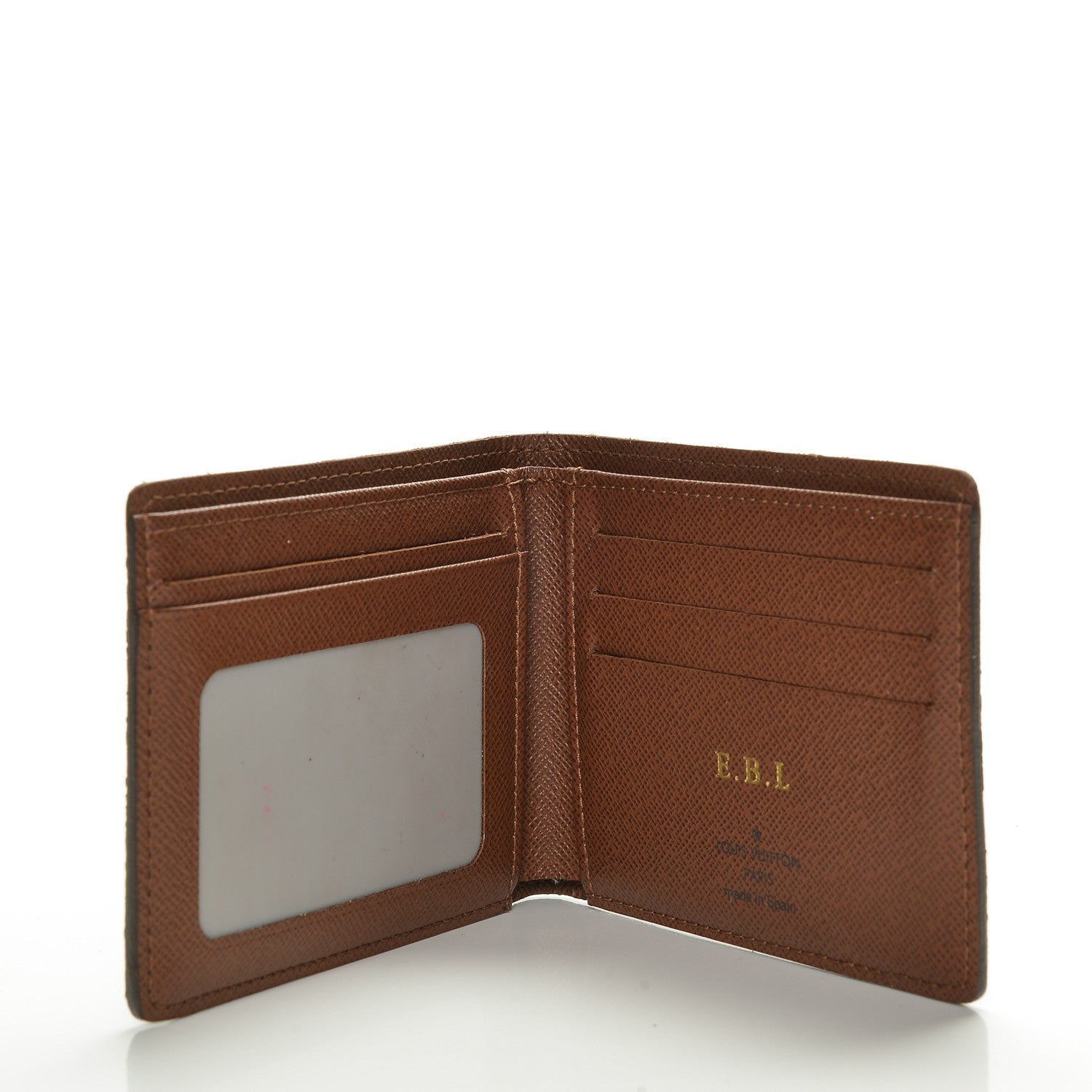 Louis Vuitton Monogram Mens Porte-Billets 3 Card Billfold Wallet 5 of 6