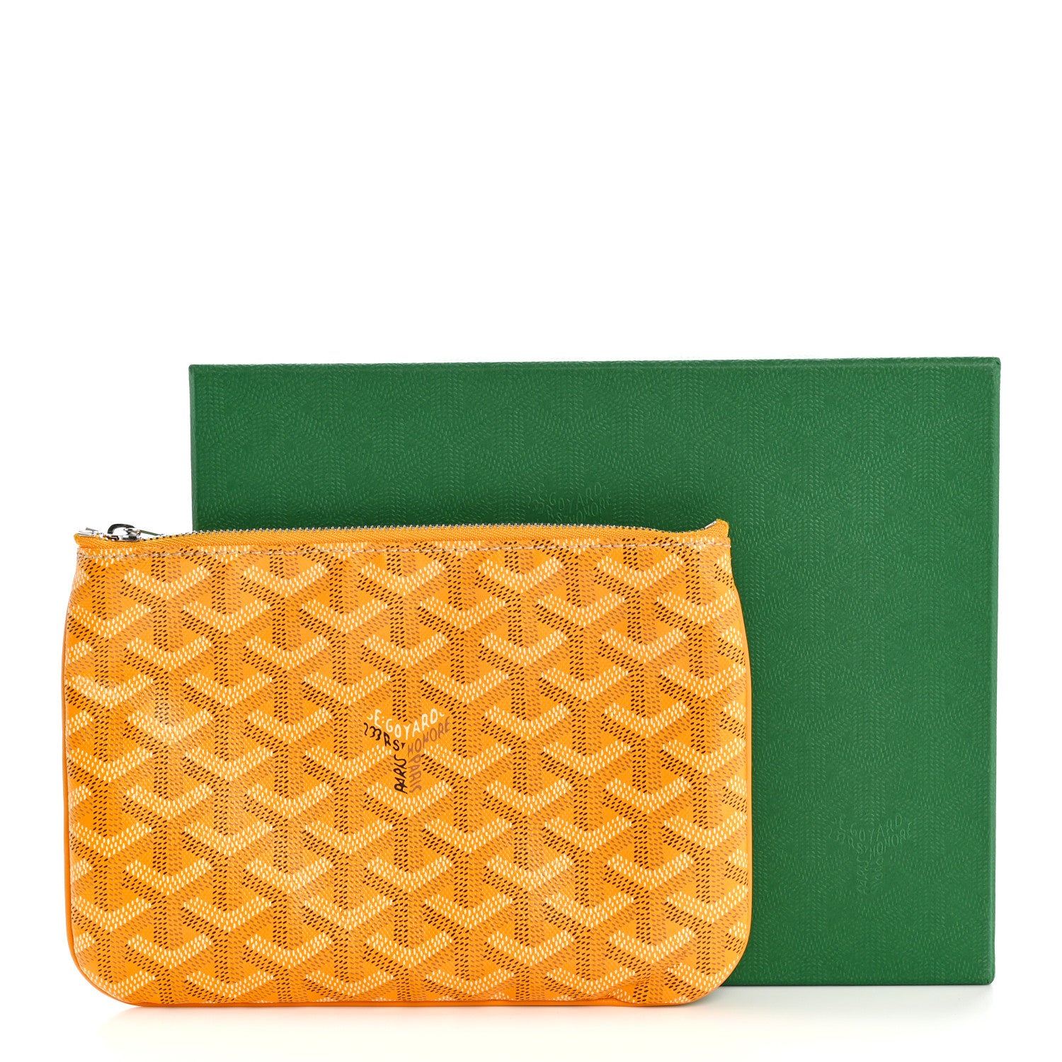 Goyard Goyardine Senat Pochette PM Yellow 13 of 13