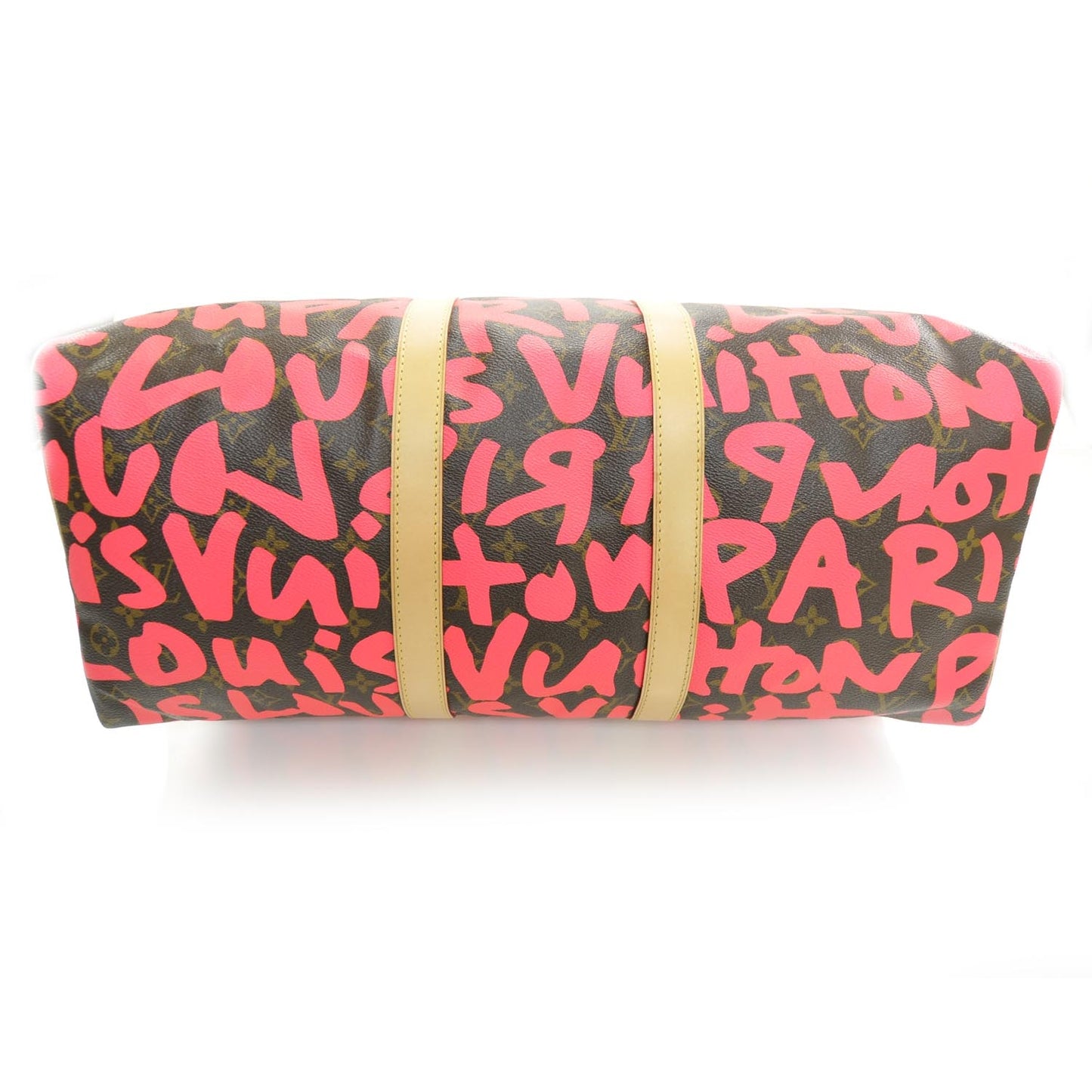 Monogram Graffiti Keepall 50 Fuchsia
