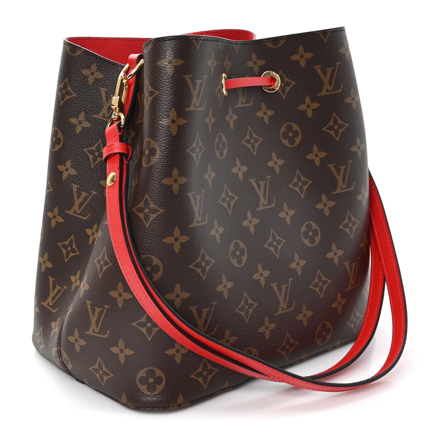 Louis Vuitton Monogram Neonoe MM Coquelicot 3 of 10