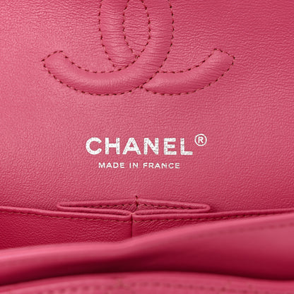 Chanel Lambskin Quilted Medium Double Flap Pink 6 of 10