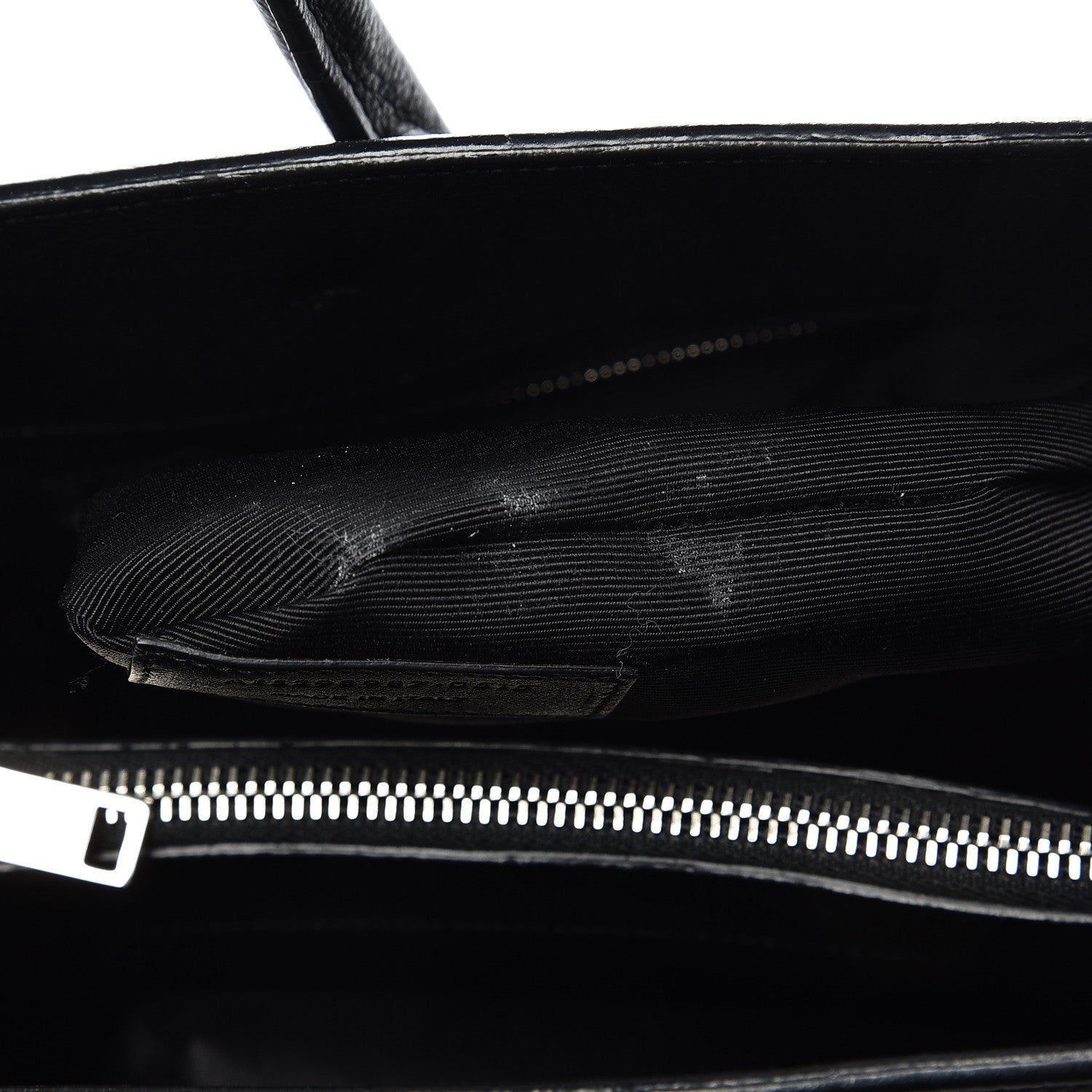 Saint Laurent Grained Calfskin Large Sac De Jour Carryall Black 17 of 18