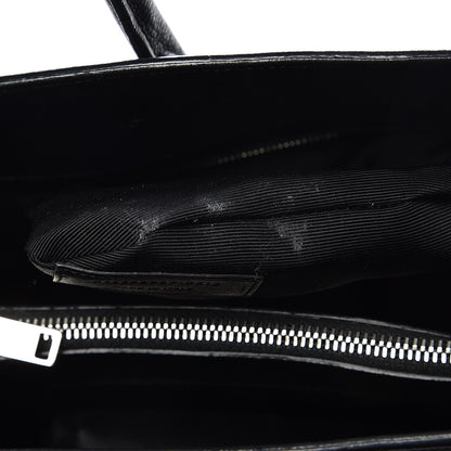Saint Laurent Grained Calfskin Large Sac De Jour Carryall Black 17 of 18