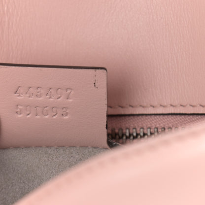 Gucci Calfskin Matelasse Small GG Marmont Shoulder Bag Perfect Pink 7 of 17