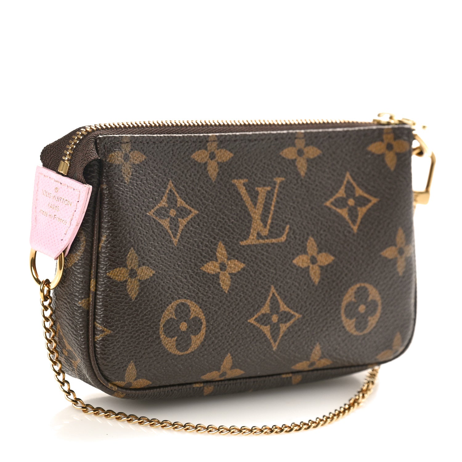 Louis Vuitton Monogram 2021 Christmas Animation Japanese Garden Mini Pochette Accessories Wisteria Pink 2 of 8