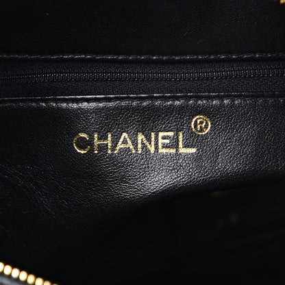 Chanel Patent Quilted Camera Case Black 6 of 15