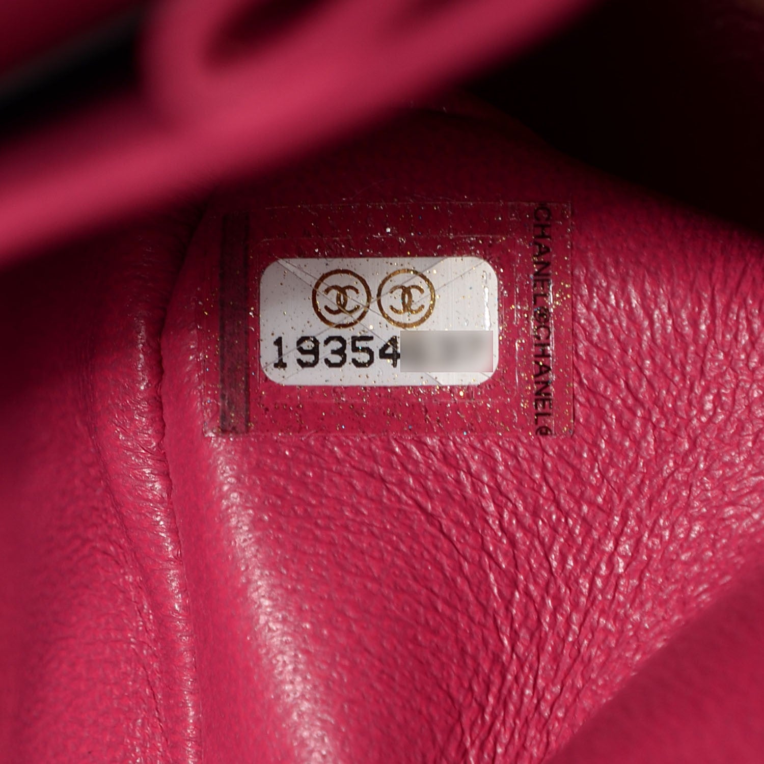 Chanel Patent Calfskin Quilted Jumbo Double Flap Fuchsia 8 of 8