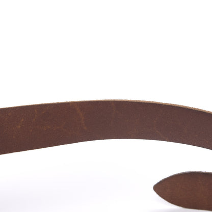 Gucci Cuoio Toscano Nickel Feline Buckle Belt 90 36 Cuir 3 of 4