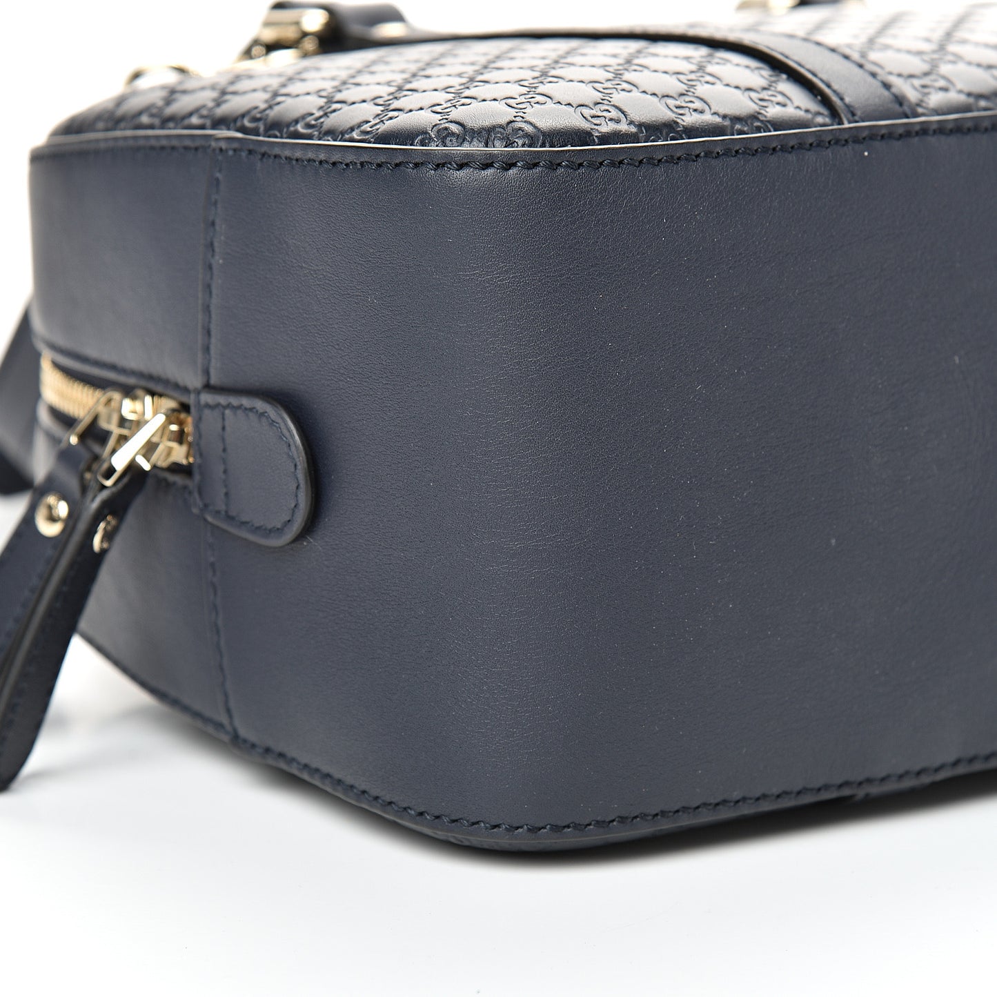 Microguccissima Medium Crossbody Bag Blue