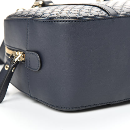Gucci Microguccissima Medium Crossbody Bag Blue 8 of 9