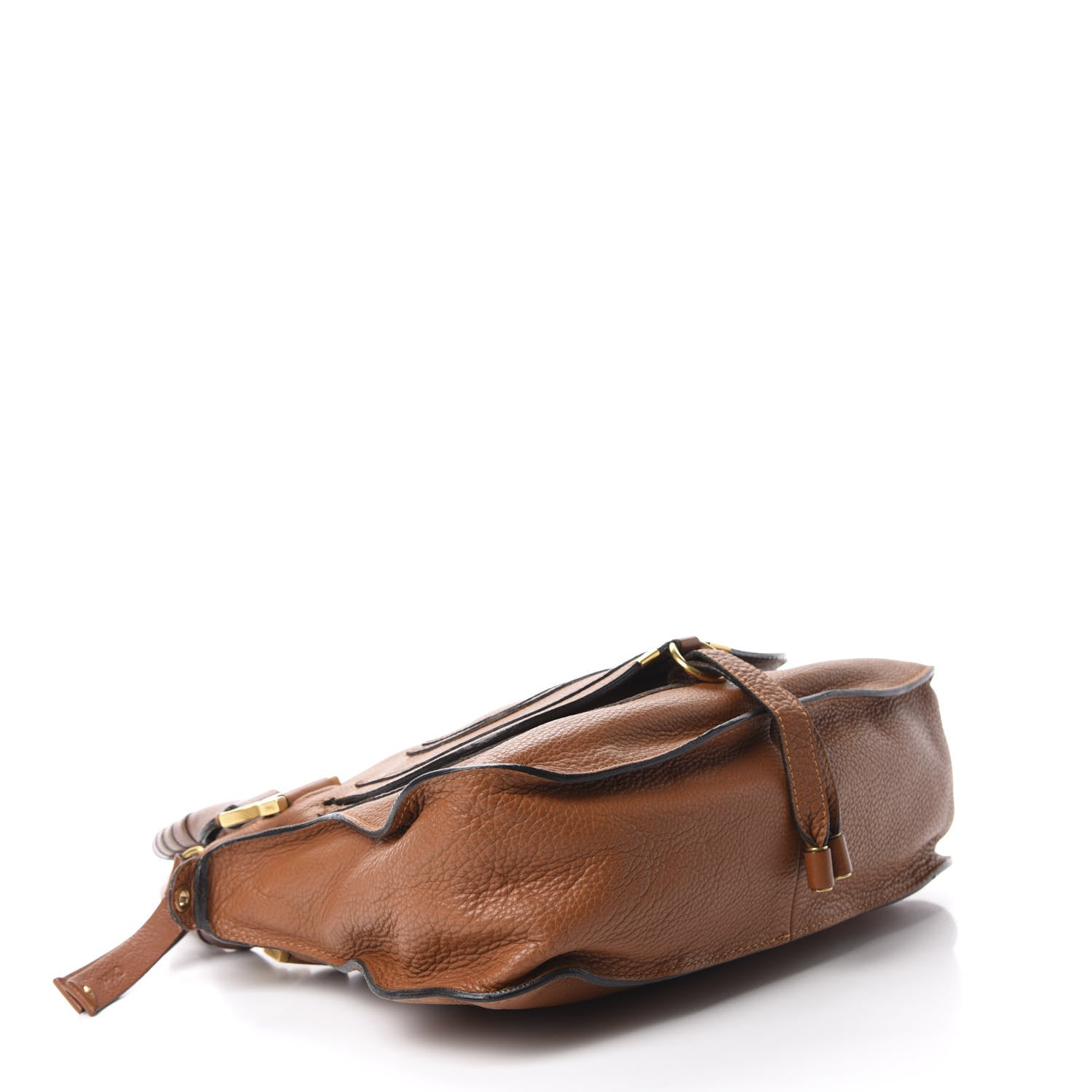 Chloe Calfskin Medium Marcie Satchel Tan 4 of 12