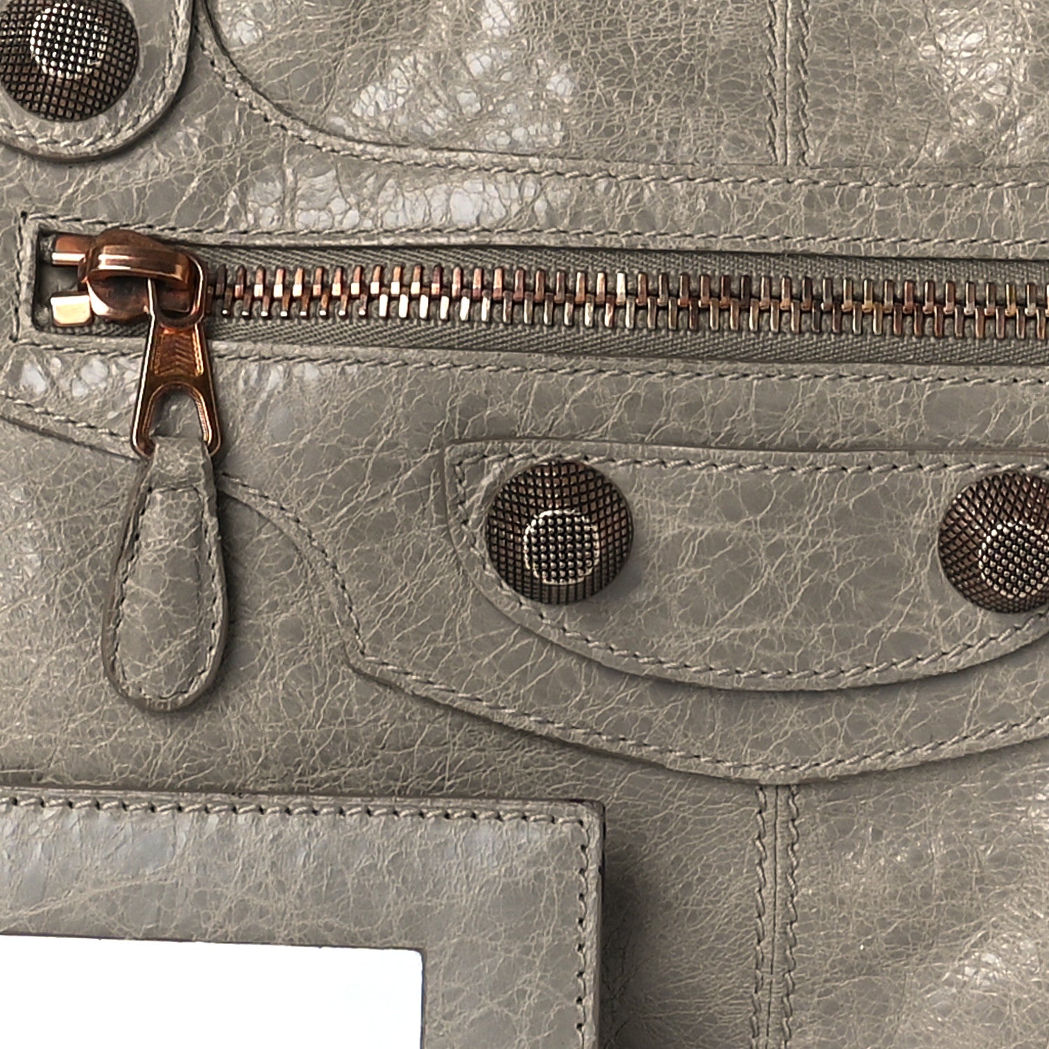 Balenciaga Agneau Giant 21 Rose Gold Hardware Work Papyrus 15 of 15