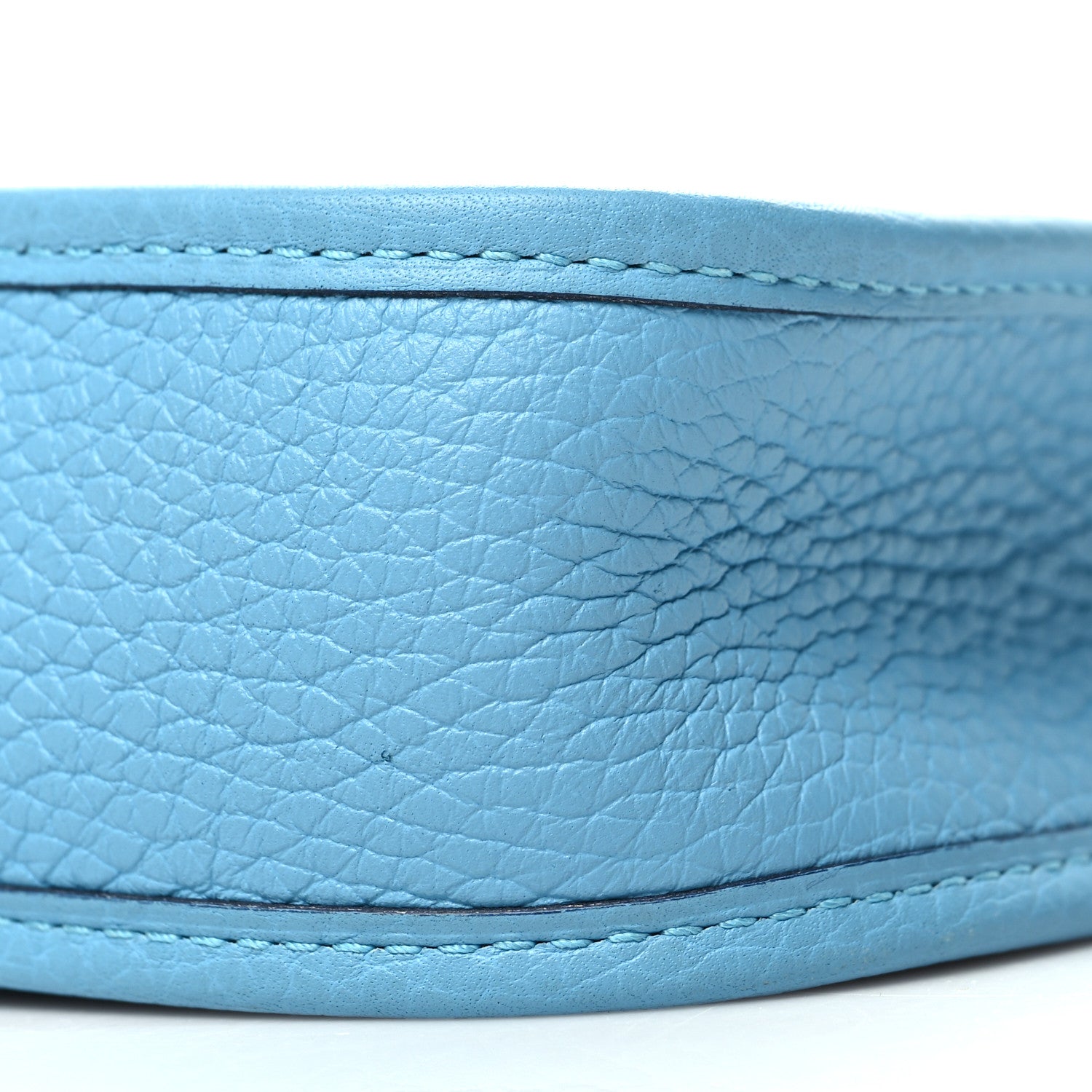 Hermes Taurillon Clemence Evelyne TPM Bleu Du Nord 10 of 11