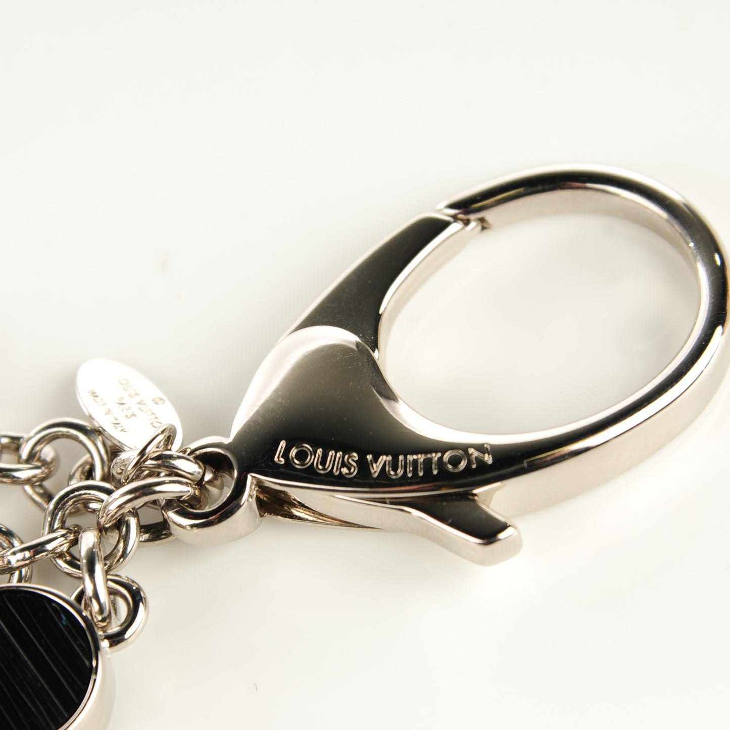 Electric Epi Fleur d'Epi Bag Charm Black