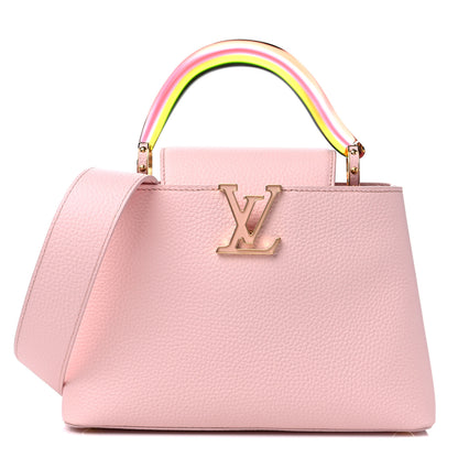 Louis Vuitton Taurillon Resin Murano Capucines BB Rose Jasmin 1 of 9