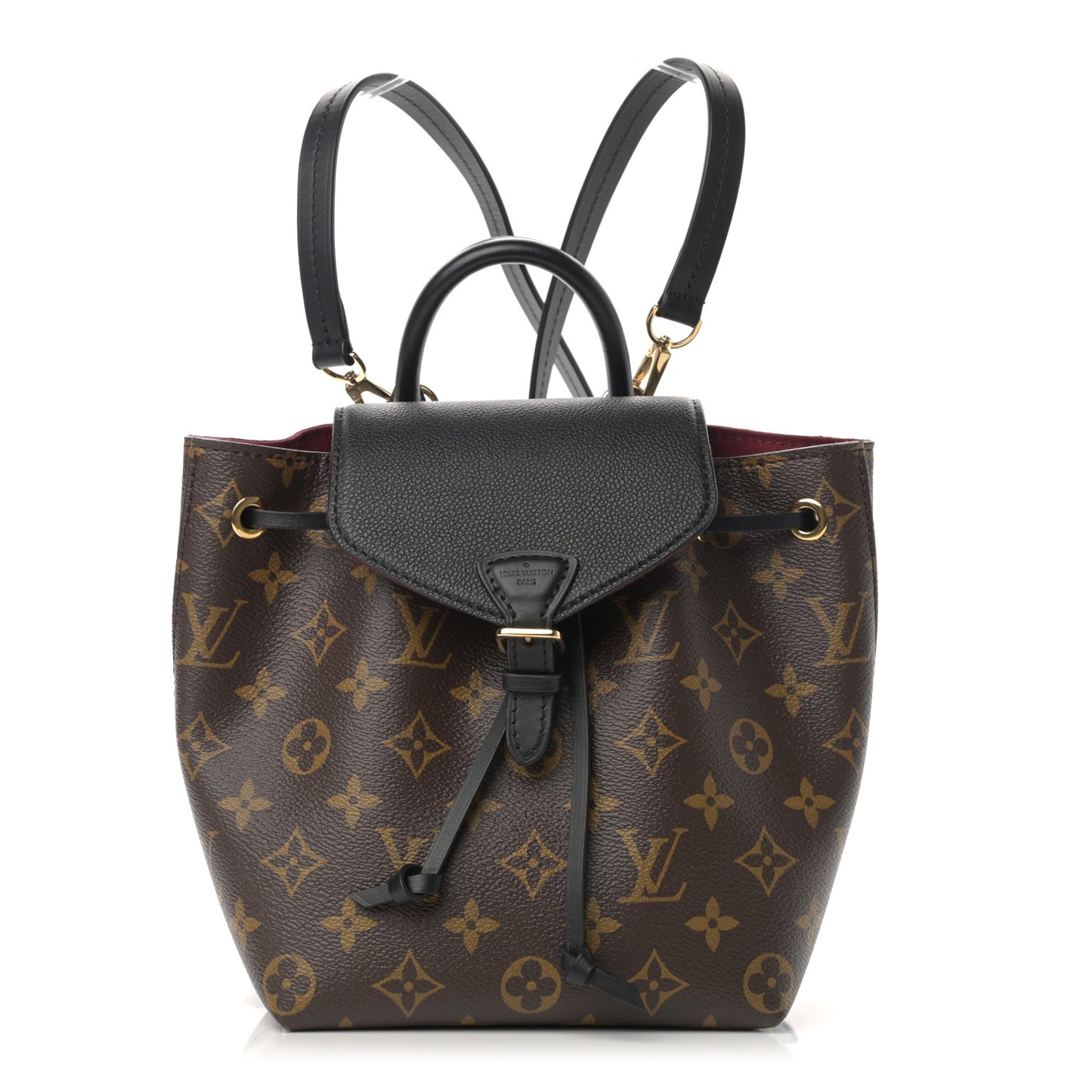Monogram BB Montsouris NM Backpack Black
