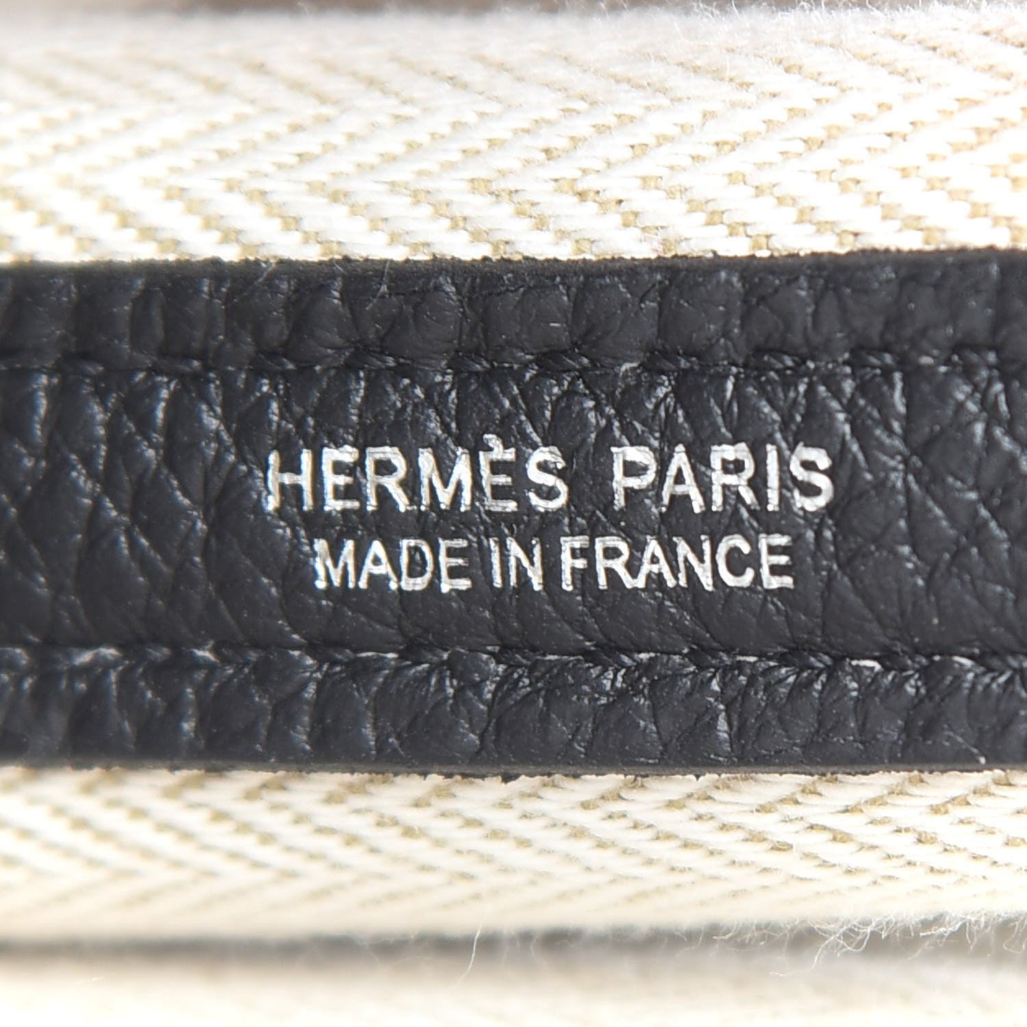 Hermes Negonda Garden Party Tote 36 MM Black 6 of 10